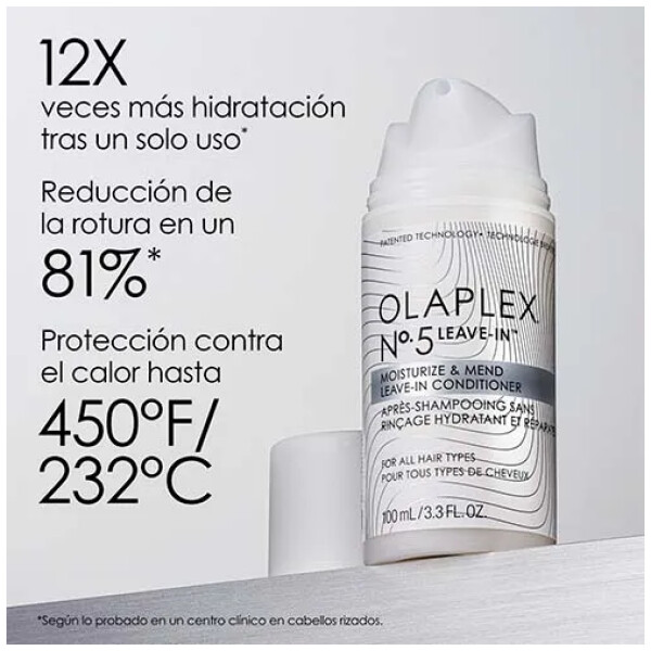 OLAPLEX No.5 MOISTURIZE & MEND LEAVE-IN CONDITIONER 100ML - Imagen 2
