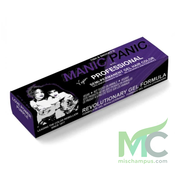 Manic panic professional semi-permanent color love power purple gel 90 ml