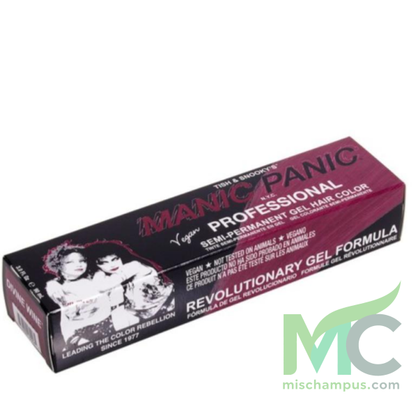 Manic panic professional semi-permanent color divine wine gel 90 ml