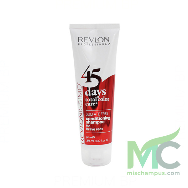 Revlon 45 Days Champú Color Brave Reds 275 Ml
