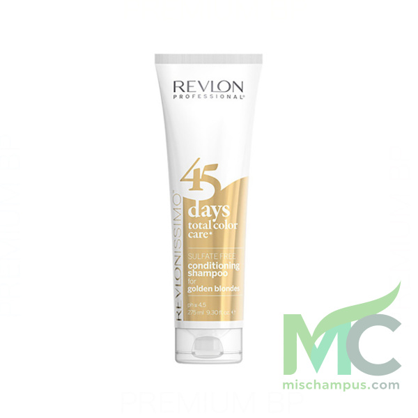 Revlon 45 Days Champú Color Golden Blondes 275 Ml