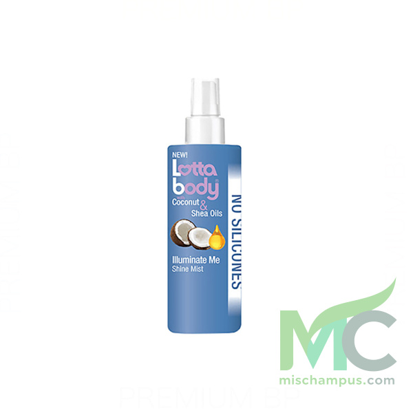 Lottabody Coconut & Shea oils Illuminate Me Shine Mist 118 ml