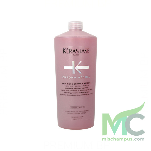 Kerastase Chroma Absolu Bain Riche Chroma Respect Champú Nutritivo Protector 1000 ml