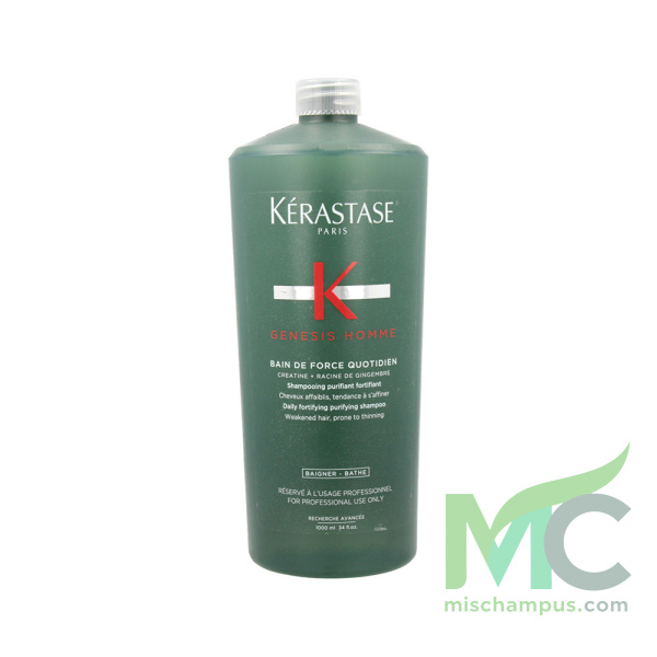 Kerastase Genesis Homme Bain Force Quotidien Champú 1000 ml