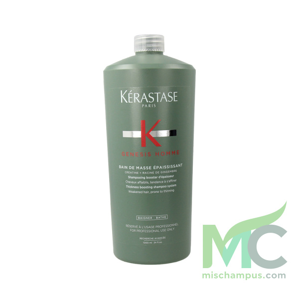 Kerastase Genesis Homme Bain De Masse Epaississant Champú 1000 ml