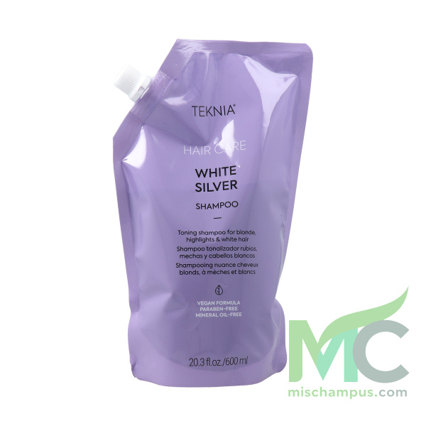 Lakme Teknia Hair Care White Silver Refill Champú 600 ml