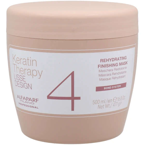 Alfaparf Lisse Design Keratin Therapy 4 Rehidratante Finish Mascarilla 500 ml