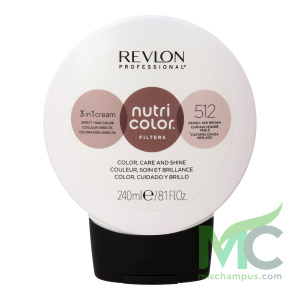 Revlon Nutri Color Filters 512/Castaño Ceniza Perlado 240 ml