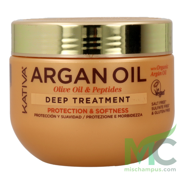 Kativa Argan Oil Deep Protection & Softness Tratamiento 300 ml