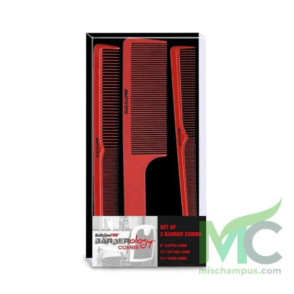 Babylis Pro Set De 3 Peines De Barbero