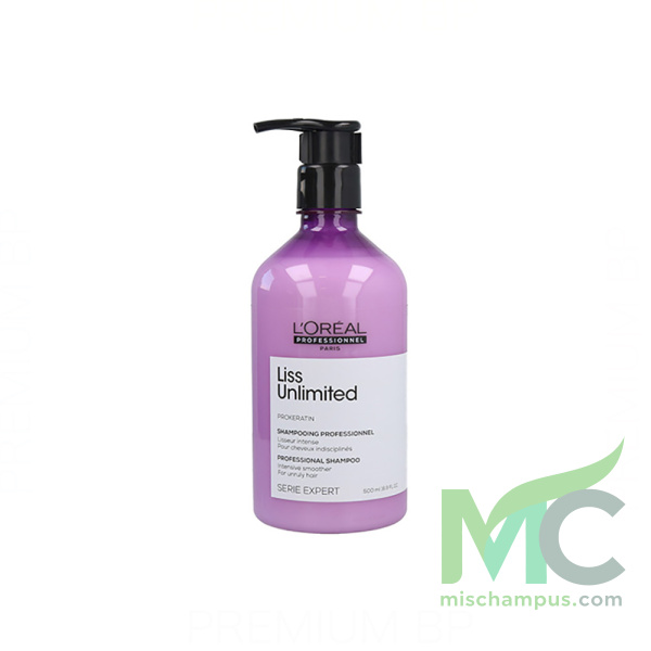 Loreal Expert Liss Unlimited Champú 500 ml