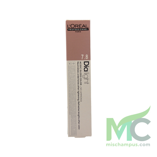 Loreal Dia Light Tinte Sin Amoníaco 50 ml Color 7.8