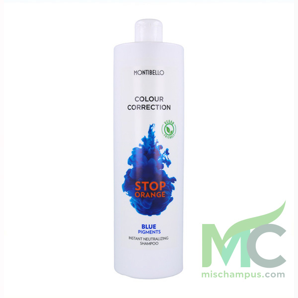 Montibello Colour Correction Stop Orange Champú 1000 ml (Neutralizador+Pigmento Azul)