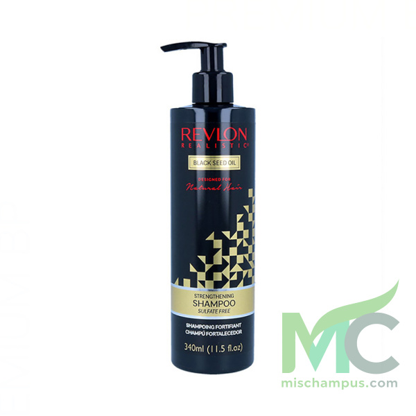 Revlon Real Black Seed Strength Champú 340 ml