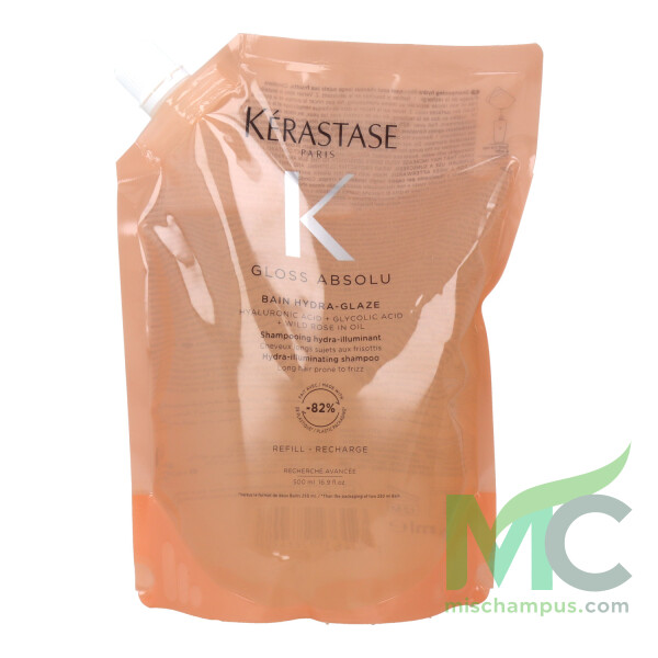 Kerastase Gloss Absolu Bain Hidra Glaze Champú Refill 500  ml