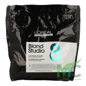 LOREAL BLOND STUDIO MULTI-TECH DECO POLVO POUCH 500G (NIV/8)