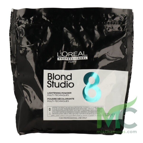 LOREAL BLOND STUDIO MULTI-TECH DECO POLVO POUCH 500G (NIV/8)