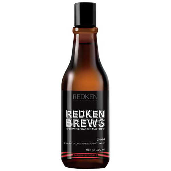 Redken Brews Champú 3-En-1 300 ml