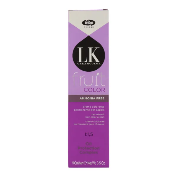 Lisap Tinte Fruit 4/28 Castaño Ceniza Perla 100Ml