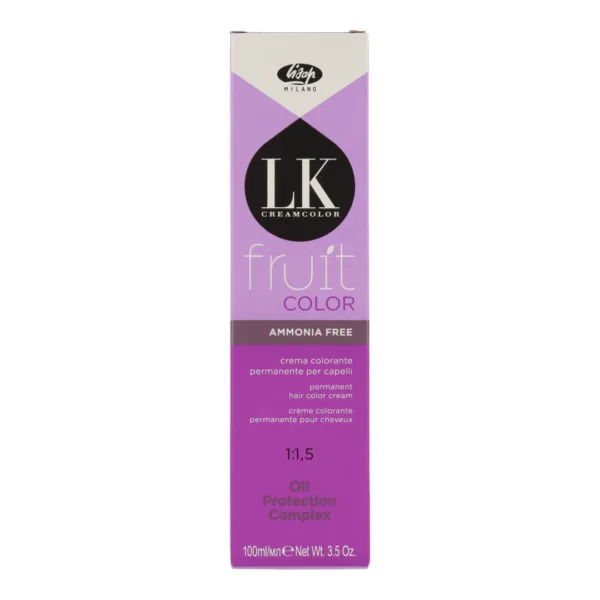 Lisap Tinte Fruit 5/28 Castaño Claro Ceniza Perla 100Ml
