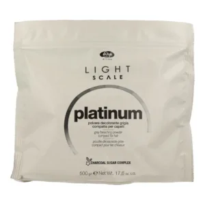 Lisap Tinte Light Scale Platino Decolorante Polvo Gris 500 Gr