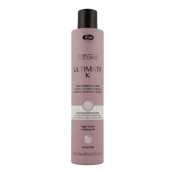 Lisap Ultimate K Champú Mantenimiento Post Alisado 250 Ml