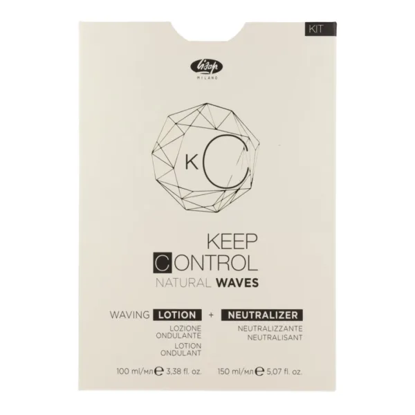 Lisap Keep Control Kit Ondas Naturales Loción + Neutralizer