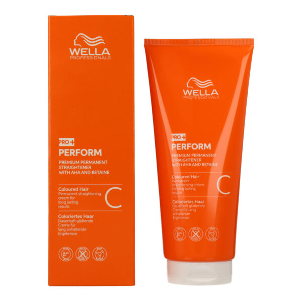 Wella Pro+ Perform Premium Crema Alisadora Cabello Tinturado 200ml