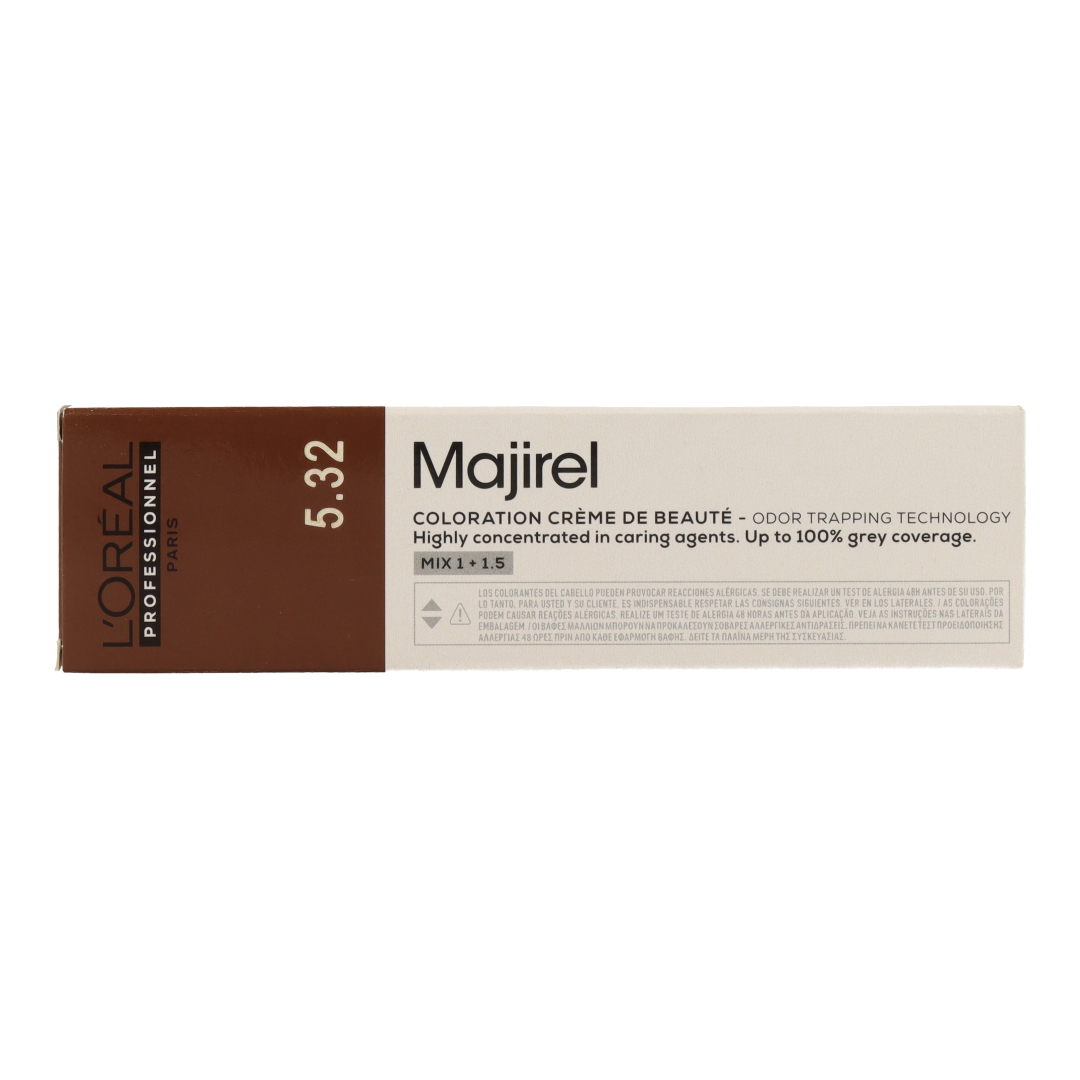 Loreal Majirel Warm Beige 5.32 60Ml