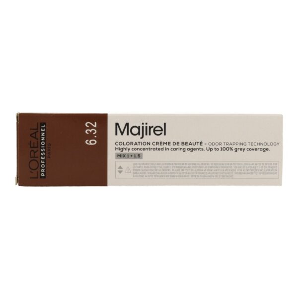 Loreal Majirel Warm Beige 6.32 60Ml
