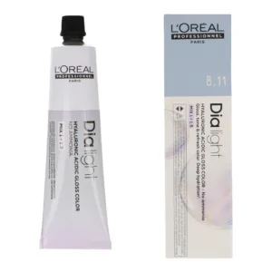 L’Oréal Dia Light 8.11 - Rubio Claro Ceniza Profundo 60 ml