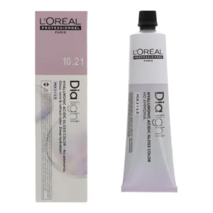 L’Oréal Dia Light 10.21 – Rubio Platino Irisado Ceniza 60 ml