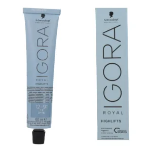 Schwarzkopf Igora Royal Highlifts 12-91 – Rubio Ultra Claro Ceniza 60 ml