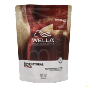 Wella Supernatural Color 5/54 – Castaño Claro Caoba Rojo (Mahogany Red) 120 g