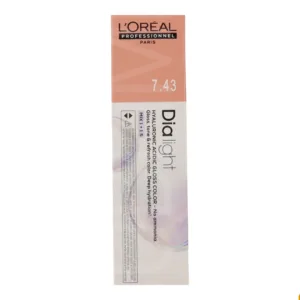 L'Oréal Professionnel Dia Light 7.43 - Rubio Cobrizo Dorado 60 ml