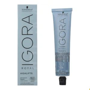 Schwarzkopf Igora Royal Highlifts 10-1 - Rubio Platino Ceniza 60 ml